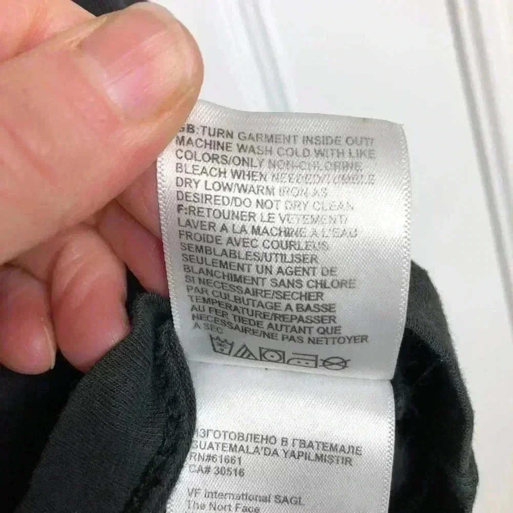 The North Face T-Shirt Black Size Extra Small - Picture 9 of 16